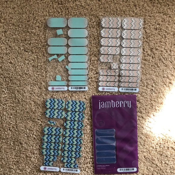 Huge Jamberry Lot- 23 Sheets plus Jamberry Heater - Picture 4 of 5